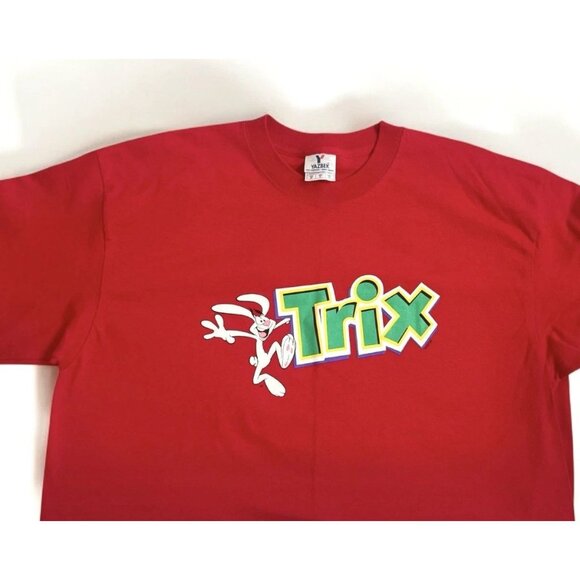 Yazbek Other - 90s Vintage Classic Trix Rabbit Cereal Promo YAZBEK Size XL Tshirt 48” Y2K Silly